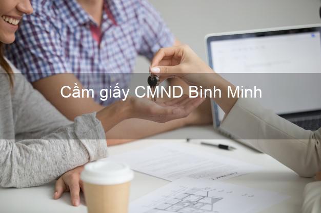 Cầm giấy CMND Bình Minh Vĩnh Long trả góp