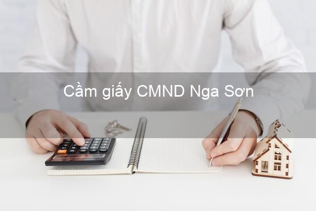 Cầm giấy CMND Nga Sơn Thanh Hóa qua mạng